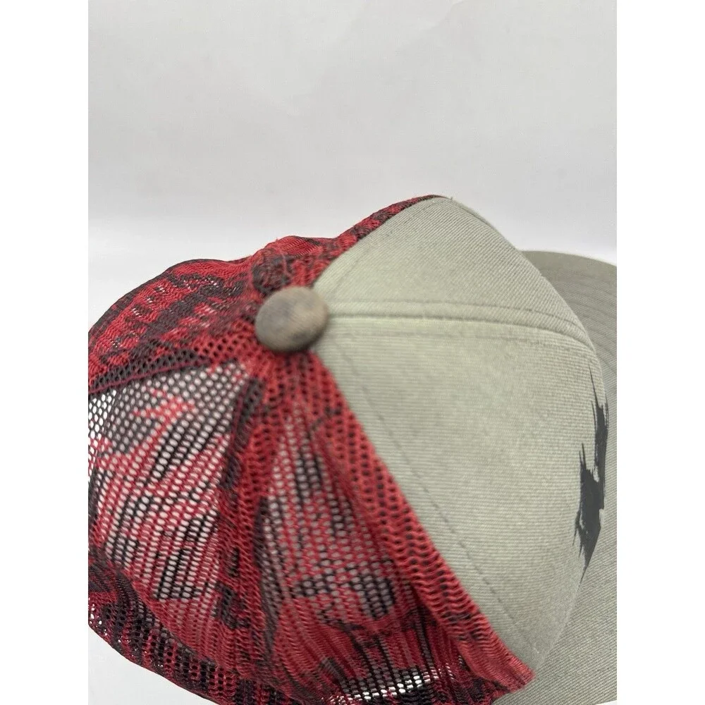 Metal Mulisha Trucker Hat Red Black Gray Kids